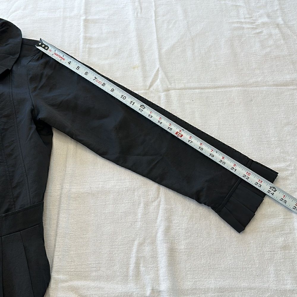 Saga women’s black ruffle jacket size 1 - Picture 15 of 15